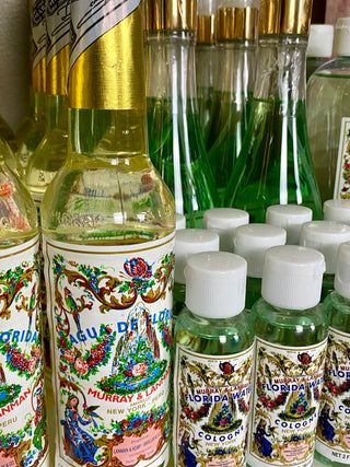 Florida Water - Peruvian Spiritual Cleansing Water - Murray & Lanman from Curious Muse Crystals Tagged with cleansing, cleansing water, Florida water, herbal floral water, modern witch tool, Murray and lanman, Peruvian spiritual, protection spell, spiritual bath water, spiritual Cologne