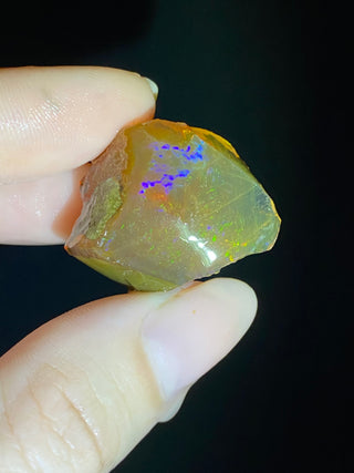 Raw Welo Opal from Ethiopia | Water Opal from Curious Muse Crystals Tagged with Ethiopian opal, flashy opal, hide-notify-btn, opal, rainbow, raw, Welo Opal