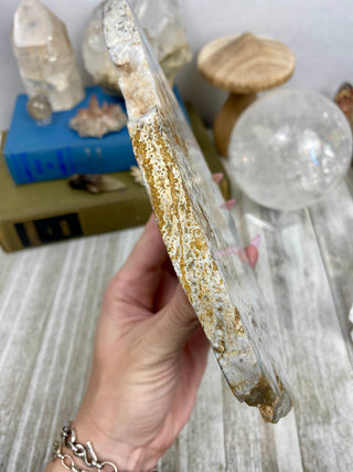 Ocean Jasper Slab | Pastel Colors from Curious Muse Crystals Tagged with Crystal healing, drusy pocket, hide-notify-btn, jasper, Madagascar mineral, mineral collection, natural mineral, ocean jasper, Orbicular jasper, peace and calming, purple, reiki healing, slab, white