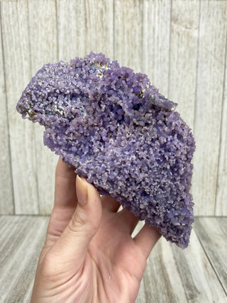 Grape Agate Cluster | Botryoidal Purple Chalcedony from Curious Muse Crystals Tagged with botyroidal, chalcedony, Crystal healing, genuine crystal, grape agate, hide-notify-btn, natural mineral, purple, purple chalcedony, raw, raw mineral, reiki crystal