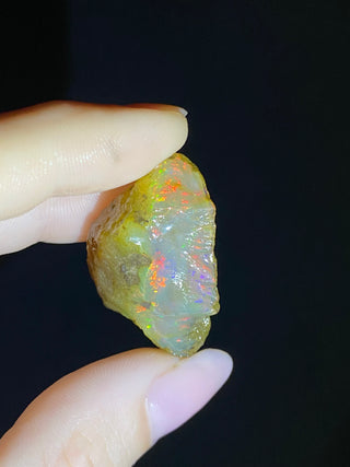 Raw Welo Opal from Ethiopia | Water Opal from Curious Muse Crystals Tagged with Ethiopian opal, flashy opal, hide-notify-btn, opal, rainbow, raw, Welo Opal