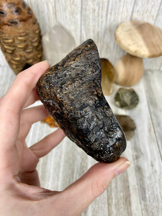 Lion's Mane Sumatran Amber | High Quality Collectors Grade Amber from Curious Muse Crystals Tagged with amber, brown, Crystal healing, fine mineral, fossil, fossilized amber, genuine crystal, hide-notify-btn, mineral specimen, real amber, sulfur, uv reactive