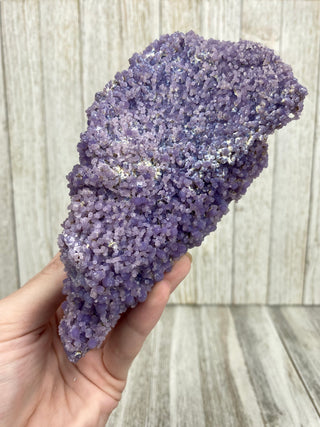 Grape Agate Cluster | Botryoidal Purple Chalcedony from Curious Muse Crystals Tagged with botyroidal, chalcedony, Crystal healing, genuine crystal, grape agate, hide-notify-btn, natural mineral, purple, purple chalcedony, raw, raw mineral, reiki crystal