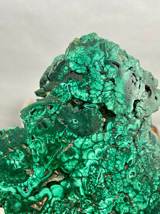 Malachite Polished Slab | Unique Patterns from Curious Muse Crystals Tagged with Copper Stone, Crystal Healing, Dark Green Stone, Genuine Crystal, green, Hearth Chakra, hide-notify-btn, high grade, Malachite, Manifestation, Mineral Collection, Natural Mineral, polished, slab