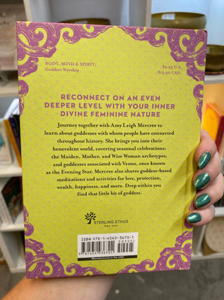 Little Bit of Goddess: An Introduction to the Divine Feminine from Curious Muse Crystals Tagged with divine feminine, goddess, little bit, modern witch, mother maiden crone, self care, spiral, witch book