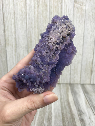 Grape Agate Cluster | Botryoidal Purple Chalcedony from Curious Muse Crystals Tagged with botyroidal, chalcedony, Crystal healing, genuine crystal, grape agate, hide-notify-btn, natural mineral, purple, purple chalcedony, raw, raw mineral, reiki crystal