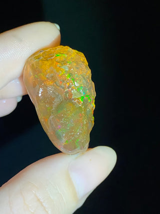 Raw Welo Opal from Ethiopia | Water Opal from Curious Muse Crystals Tagged with Ethiopian opal, flashy opal, hide-notify-btn, opal, rainbow, raw, Welo Opal