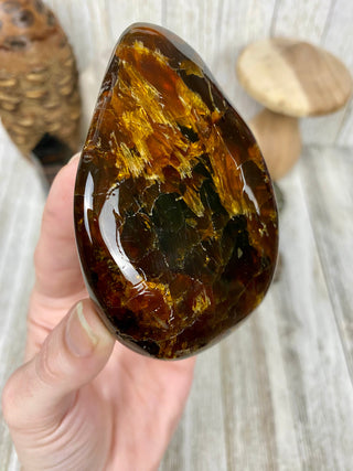 Lion's Mane Sumatran Amber | High Quality Collectors Grade Amber from Curious Muse Crystals Tagged with amber, brown, Crystal healing, fine mineral, fossil, fossilized amber, genuine crystal, hide-notify-btn, mineral specimen, real amber, sulfur, uv reactive