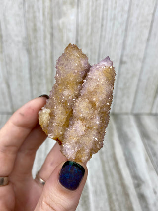 Spirit Quartz Cluster | South African Cactus Quartz from Curious Muse Crystals Tagged with cactus quartz, Crystal healing, genuine crystal, hide-notify-btn, Lilac quartz, pink, purple, purple Quartz, quartz, raw, reiki crystal, South Africa, Spirit quartz