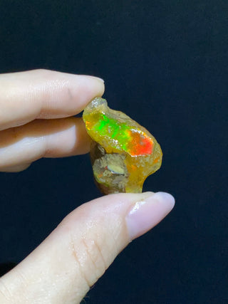 Raw Welo Opal from Ethiopia | Water Opal from Curious Muse Crystals Tagged with Ethiopian opal, flashy opal, hide-notify-btn, opal, rainbow, raw, Welo Opal