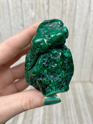 Malachite High Grade Polished Chunk from Curious Muse Crystals Tagged with Copper Stone, Crystal Healing, Dark Green Stone, Genuine Crystal, green, Hearth Chakra, hide-notify-btn, high grade, Malachite, Manifestation, Mineral Collection, Natural Mineral, polished, Raw Mineral