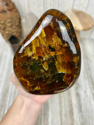 Lion's Mane Sumatran Amber | High Quality Collectors Grade Amber from Curious Muse Crystals Tagged with amber, brown, Crystal healing, fine mineral, fossil, fossilized amber, genuine crystal, hide-notify-btn, mineral specimen, real amber, sulfur, uv reactive
