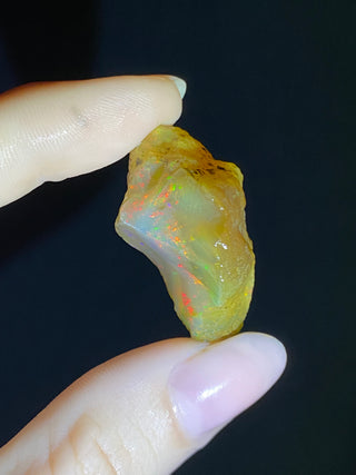 Raw Welo Opal from Ethiopia | Water Opal from Curious Muse Crystals Tagged with Ethiopian opal, flashy opal, hide-notify-btn, opal, rainbow, raw, Welo Opal