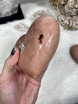 Pink Amethyst Polished Heart | Brazil from Curious Muse Crystals Tagged with amethyst, carving, Crystal healing, crystal heart, genuine crystal, heart, hide-notify-btn, natural mineral, pink, pink amethyst, polished, reiki crystal