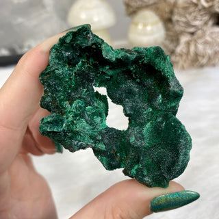 Velvet Malachite Cluster | Fibrous Green Copper Based Crystal from Curious Muse Crystals Tagged with Copper Stone, Crystal Healing, Dark Green Stone, Genuine Crystal, green, Hearth Chakra, hide-notify-btn, Malachite, Manifestation, Mineral Collection, Natural Mineral, Prosperity Wealth, Raw Mineral, Reiki Healing