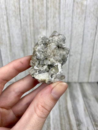 Danburite Raw Crystal Cluster with Chalcopyrite | Caracas, Mexico from Curious Muse Crystals Tagged with clear, crown chakra, Crystal healing, danburite, hide-notify-btn, pink, raw, raw crystal