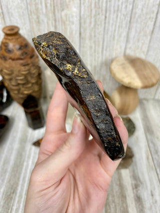 Lion's Mane Sumatran Amber | High Quality Collectors Grade Amber from Curious Muse Crystals Tagged with amber, brown, Crystal healing, fine mineral, fossil, fossilized amber, genuine crystal, hide-notify-btn, mineral specimen, real amber, sulfur, uv reactive