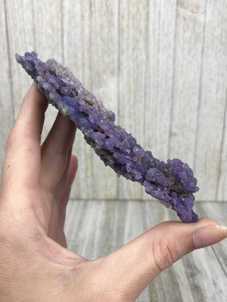 Grape Agate Cluster | Botryoidal Purple Chalcedony from Curious Muse Crystals Tagged with botyroidal, chalcedony, Crystal healing, genuine crystal, grape agate, hide-notify-btn, natural mineral, purple, purple chalcedony, raw, raw mineral, reiki crystal