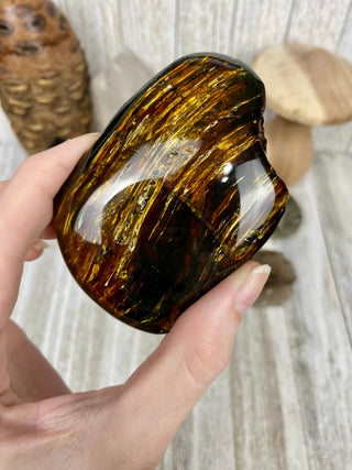 Lion's Mane Sumatran Amber | High Quality Collectors Grade Amber from Curious Muse Crystals Tagged with amber, brown, Crystal healing, fine mineral, fossil, fossilized amber, genuine crystal, hide-notify-btn, mineral specimen, real amber, sulfur, uv reactive