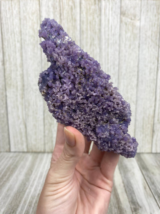Grape Agate Cluster | Botryoidal Purple Chalcedony from Curious Muse Crystals Tagged with botyroidal, chalcedony, Crystal healing, genuine crystal, grape agate, hide-notify-btn, natural mineral, purple, purple chalcedony, raw, raw mineral, reiki crystal