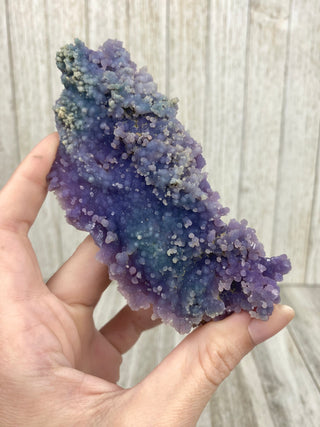 Grape Agate Cluster | Botryoidal Purple Chalcedony from Curious Muse Crystals Tagged with botyroidal, chalcedony, Crystal healing, genuine crystal, grape agate, hide-notify-btn, natural mineral, purple, purple chalcedony, raw, raw mineral, reiki crystal