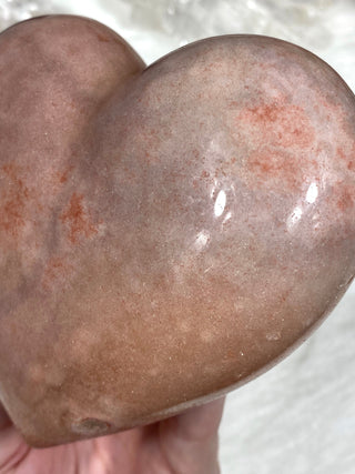 Pink Amethyst Polished Heart | Brazil from Curious Muse Crystals Tagged with amethyst, carving, Crystal healing, crystal heart, genuine crystal, heart, hide-notify-btn, natural mineral, pink, pink amethyst, polished, reiki crystal