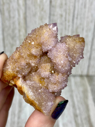Spirit Quartz Cluster | South African Cactus Quartz from Curious Muse Crystals Tagged with cactus quartz, Crystal healing, genuine crystal, hide-notify-btn, Lilac quartz, pink, purple, purple Quartz, quartz, raw, reiki crystal, South Africa, Spirit quartz