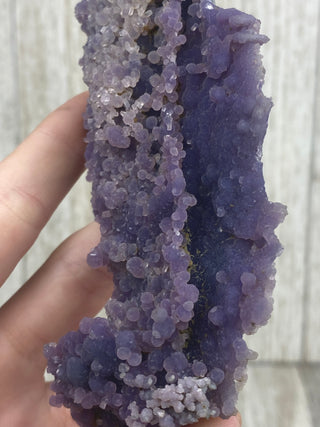 Grape Agate Cluster | Botryoidal Purple Chalcedony from Curious Muse Crystals Tagged with botyroidal, chalcedony, Crystal healing, genuine crystal, grape agate, hide-notify-btn, natural mineral, purple, purple chalcedony, raw, raw mineral, reiki crystal