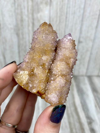 Spirit Quartz Cluster | South African Cactus Quartz from Curious Muse Crystals Tagged with cactus quartz, Crystal healing, genuine crystal, hide-notify-btn, Lilac quartz, pink, purple, purple Quartz, quartz, raw, reiki crystal, South Africa, Spirit quartz