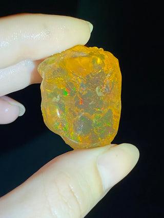 Raw Welo Opal from Ethiopia | Water Opal from Curious Muse Crystals Tagged with Ethiopian opal, flashy opal, hide-notify-btn, opal, rainbow, raw, Welo Opal