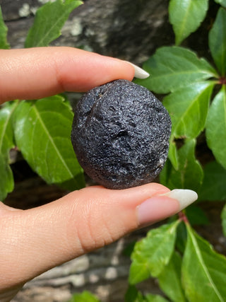 Colombianite 27g Pseudo-Tektite Raw Specimen from Curious Muse Crystals Tagged with black, colombia, colombianite, hide-notify-btn, moldavite, obsidian, reiki healing, space crystal, tektite