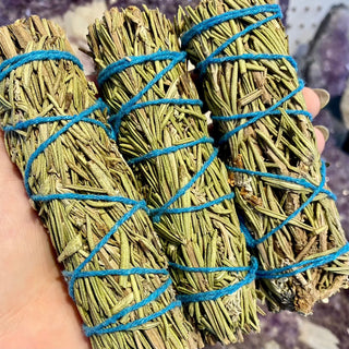 Rosemary Bundle | Awaken & Clarify from Curious Muse Crystals Tagged with herb bundle, rosemary, Smoke cleansing, smudge