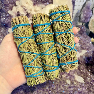 Rosemary Bundle | Awaken & Clarify from Curious Muse Crystals Tagged with herb bundle, rosemary, Smoke cleansing, smudge