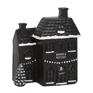 Haunted Holiday House Gothic Christmas Incense Cone Burner from Something Different Tagged with cone holder, cone incense, incense burner