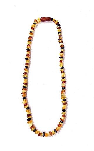 Amber Beaded Choker | 14 inch Twist Closure from Curious Muse Crystals Tagged with amber, beaded necklace, brown, Crystal healing, crystal necklace, fine mineral, fossil, fossilized amber, genuine crystal, mineral specimen, necklace, real amber