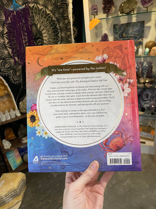 Astrological Guide to Self-Care Book from Curious Muse Crystals Tagged with Aquarius, astrology, Capricorn virgo, cleansing ritual, Gemini Aries, Libra Pisces cancer, love spell, modern witch, protection spell, Sagittarius Leo, self care, Taurus Scorpio, witch book
