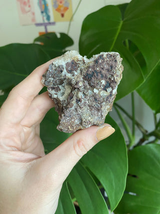Cavansite on Stilbite | Zeolite | Old Stock from Curious Muse Crystals Tagged with blue, cavansite, crystal energy, fine mineral, hide-notify-btn, india, raw, reiki healing, stilbite, zeolite