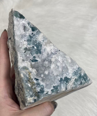 Cubic Green Fluorite from Madagascar from Curious Muse Crystals Tagged with crystal energy, cubic, fluorescence, fluorite, green, hide-notify-btn, madagascar, reiki healing