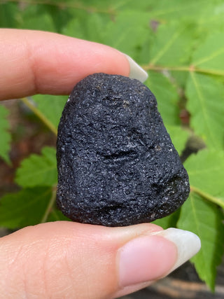 Colombianite 28g Pseudo-Tektite Raw Specimen from Curious Muse Crystals Tagged with black, colombia, colombianite, hide-notify-btn, moldavite, obsidian, reiki healing, space crystal, tektite