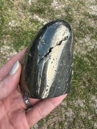 Pyrite Semi-Polished Free Form | Brazil