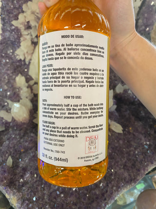 Dream’s 7 Holy Spirit Hyssop Wash | Spiritual Cleansing Bath from Curious Muse Crystals Tagged with cleansing water, dreams 7 holy spirit, energy clearing soap, herbal floral water, holy hyssop oil, hyssop bath wash, modern witch tool, protection spell, spiritual bath water, spiritual Cologne, spiritual soap