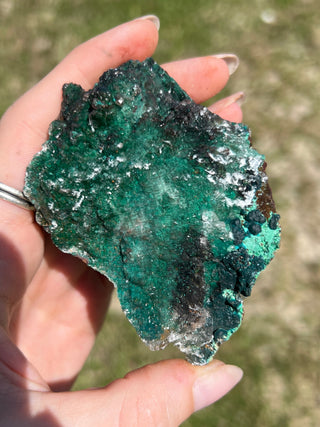 Green Rosasite with Aurichalcite Raw Specimen | Ojuela Mine, Mexico