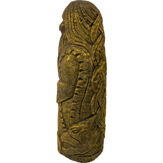 Odin Volcanic Stone Statue from Curious Muse Crystals for 42. Tagged with deity, idol, norse god, statue, thor