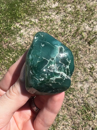 Chrome Chalcedony Polished Mtorolite | Zimbabwe