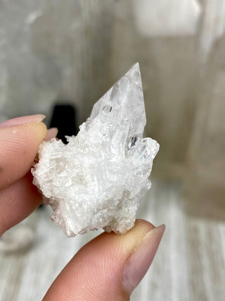 Danburite Raw Crystal Cluster Self Standing | Caracas, Mexico from Curious Muse Crystals Tagged with clear, crown chakra, Crystal healing, danburite, hide-notify-btn, pink, raw, raw crystal