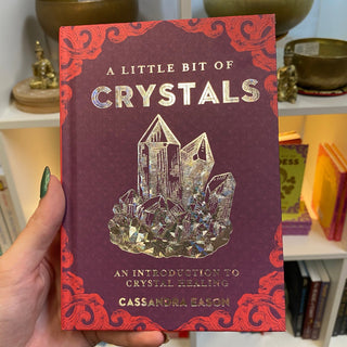 Little Bit of Crystals: An Introduction to Crystal Healing from Curious Muse Crystals Tagged with book, book on crystals, crystal book, crystal energy, crystal handbook, Crystal healing, manifestation book, meditation book, modern witch, witch book