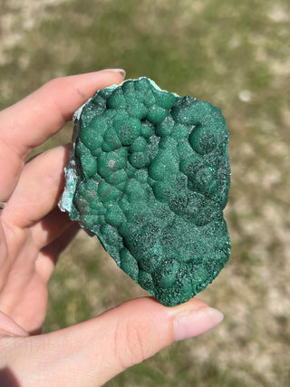 Malachite Botryoidal Raw Specimen | Green Copper Based Crystal