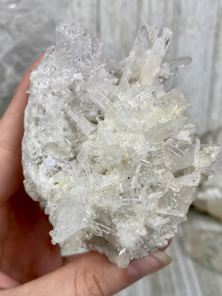 Danburite Raw Crystal Large Cluster | Caracas, Mexico from Curious Muse Crystals Tagged with clear, crown chakra, Crystal healing, danburite, hide-notify-btn, pink, raw, raw crystal