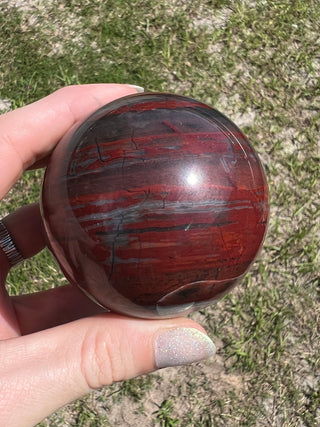 Bloodstone Sphere Heliotrope | High Red Variety