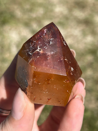 Dreamcoat Lemurian Generator | Polished Brazilian Tower Crystal